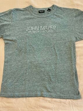 Vintage John Mayer Musical Sound Concert Tour Tee - Heather Gray